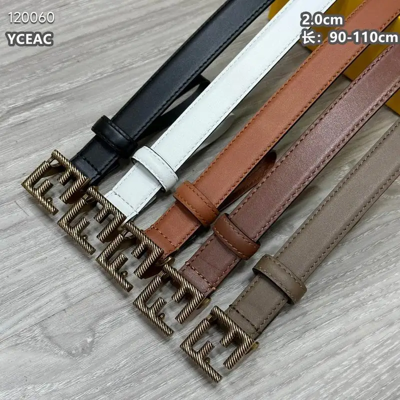Fendi belt 20mmX90-110cm 8L12